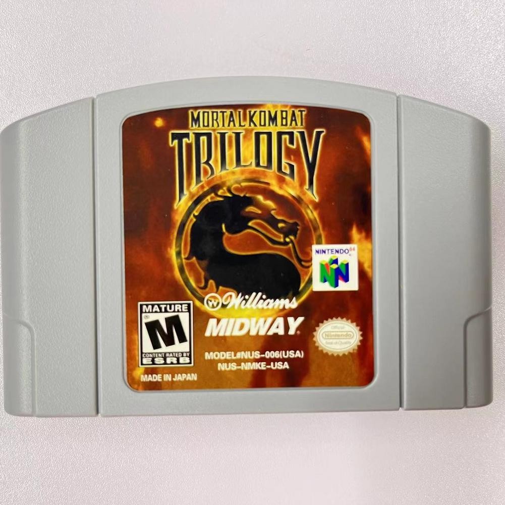 Mortal Kombat Trilogy – Nintendo 64 (N64) Must-have for fans Vintage cartridge
