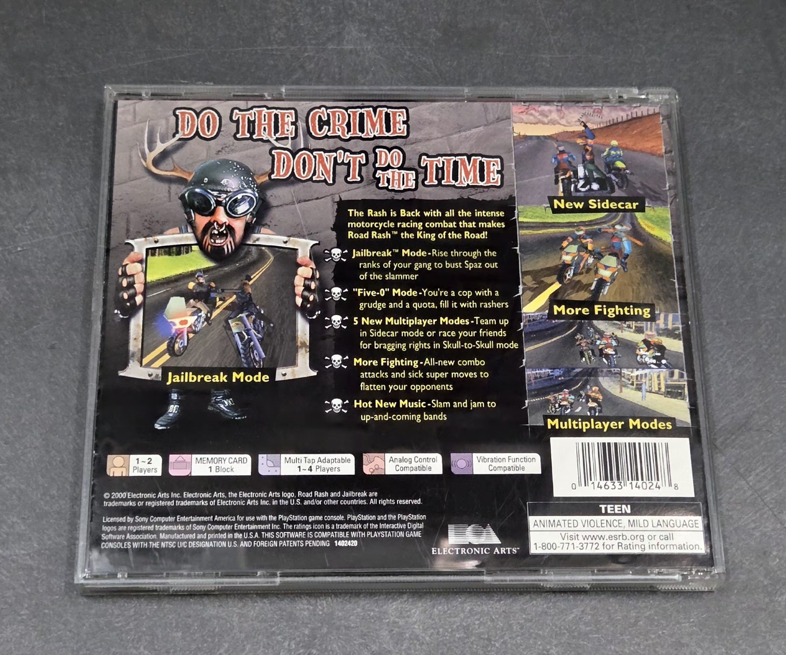 Road Rash-Jailbreak – Sony PlayStation 1