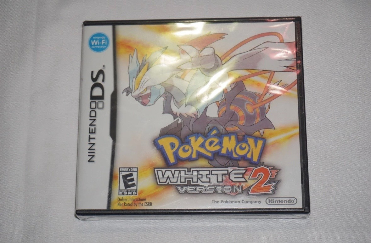 Pokemon White 2 Sealed + Pokemon Gold & Silver CIB Authentic Mint + BONUS!