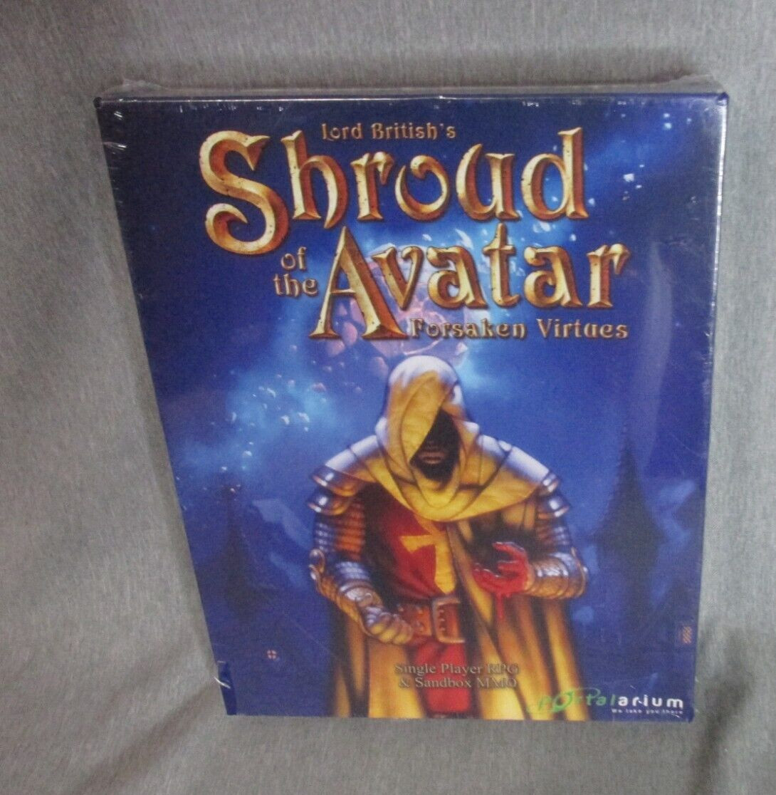 Lord British’s Shroud Of The Avatar Forsaken Virtues Single Player RPG SEALED