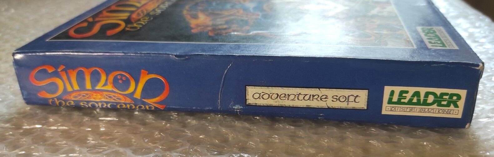 SIMON THE SORCERER Complete Box PC FLOPPY ORIGINAL LEADER Italy Retrogames PAL