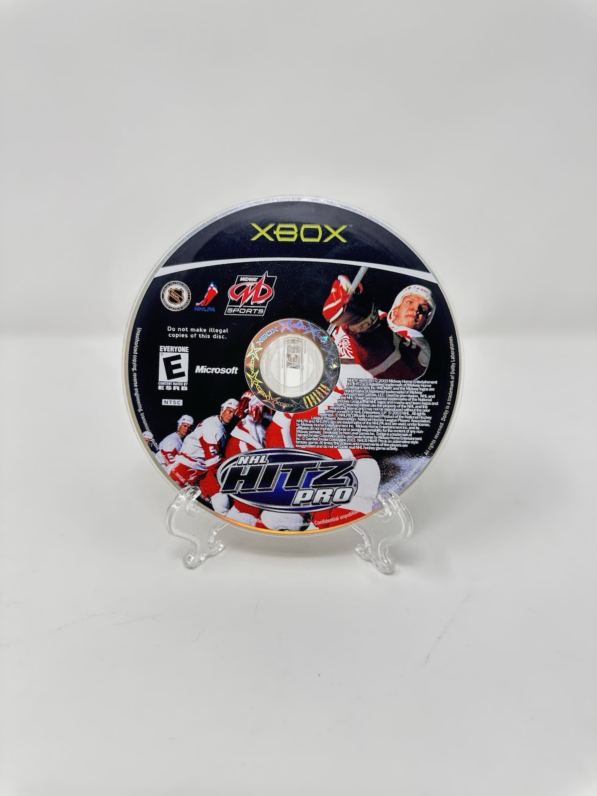 NHL Hitz Pro OG Xbox Authentic Disc Only – Small Hub Crack – Resurfaced