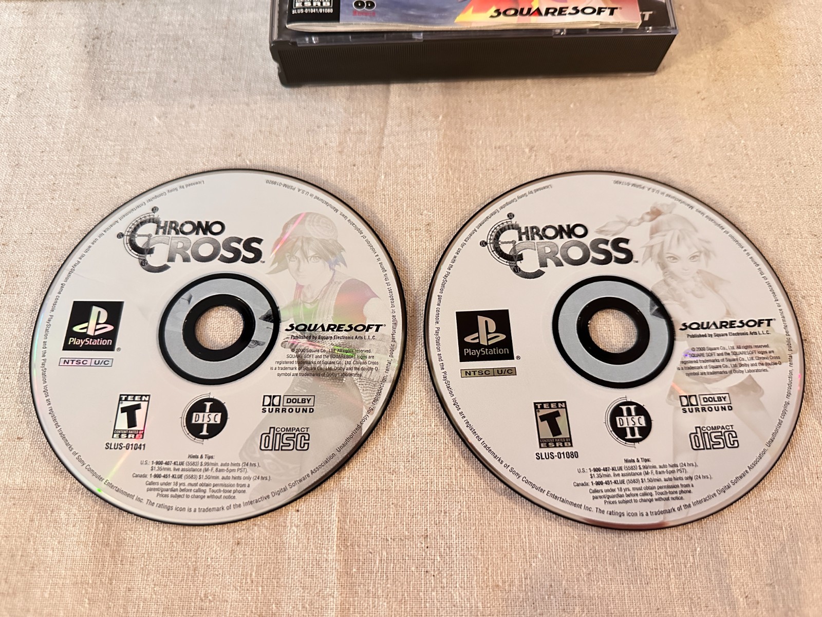 Legend of Mana Threads of Fate Chrono Cross PlayStation 1 – CIB Lot – Rare trio!