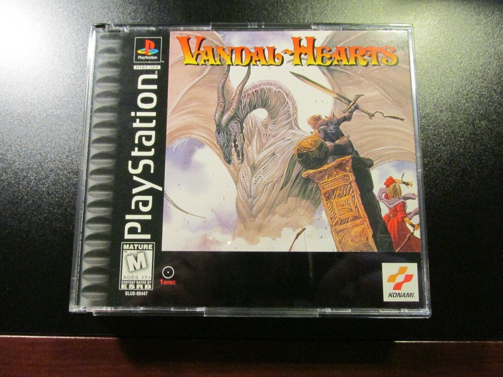 Vandal Hearts (SONY PlayStation 1 PS1) Tactical RPG COMPLETE NEW PRISTINE MINT