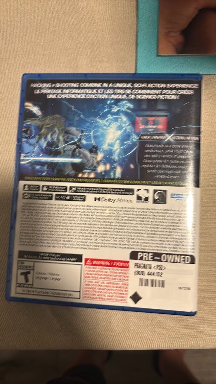 PS5 Game Lot Pragmata, Callisto Protocol Dragon Age Veilguard NEW+ Starlink PS4