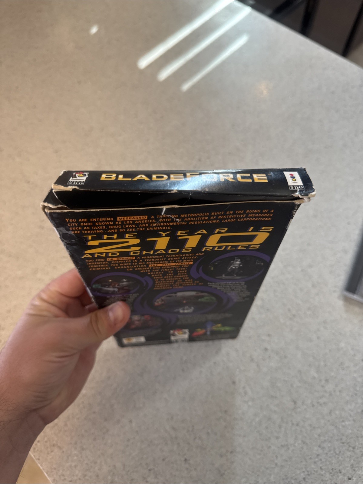Blade Force (3DO) – CIB Complete – Registration card, Ads, Manual TESTED RARE