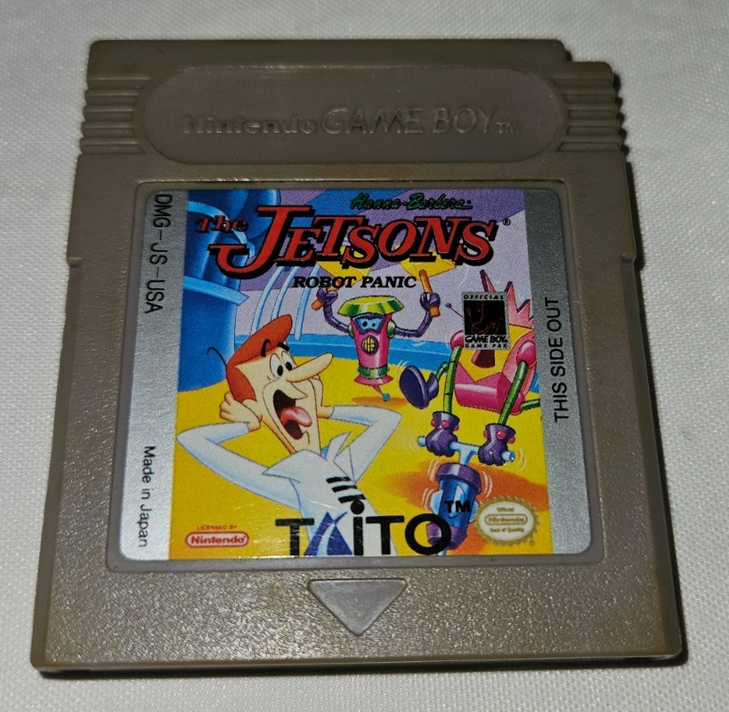 Jetsons Robot Panic Cartridge Only Authentic Nintendo Game Boy DMG-JS-USA 1992