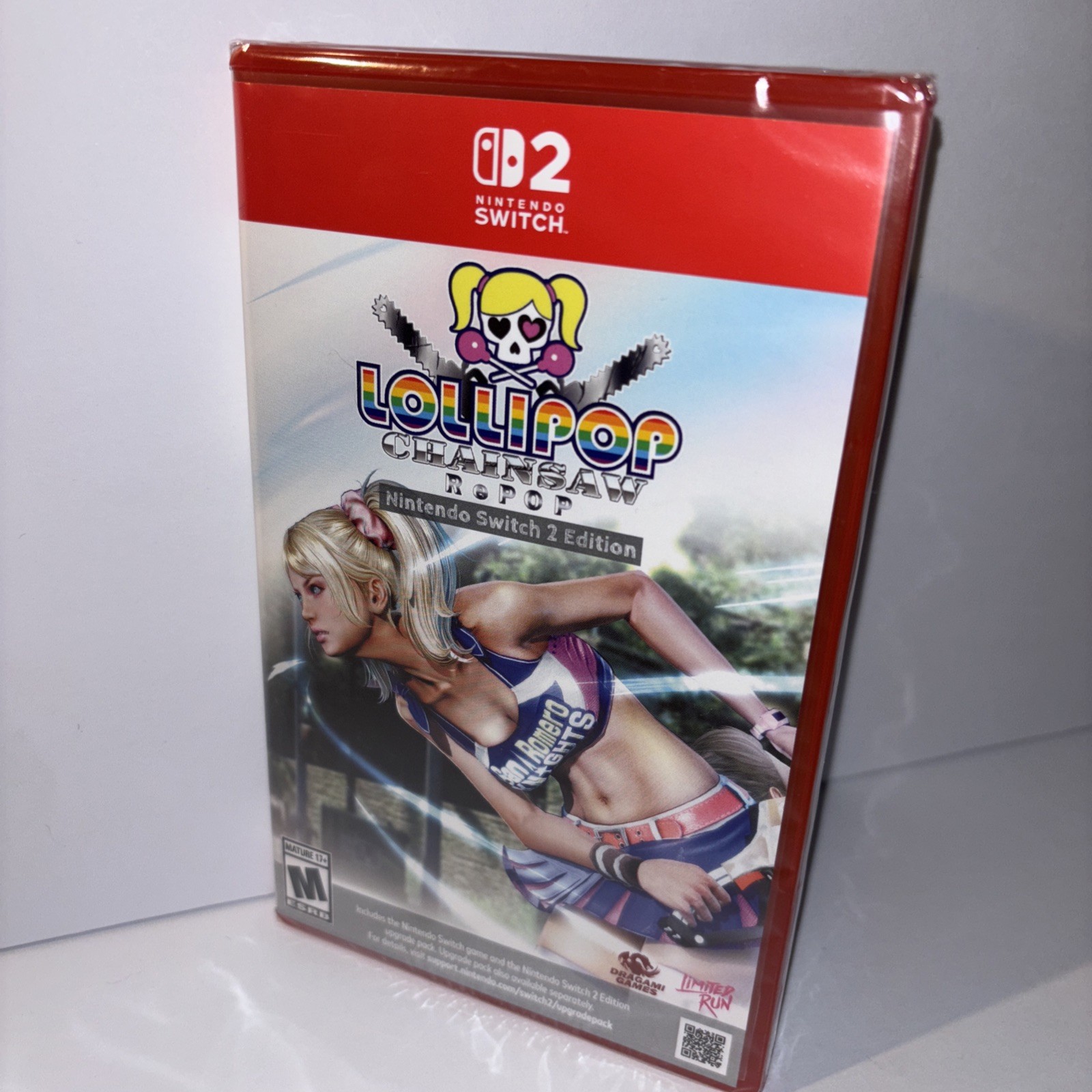 LOLLIPOP CHAINSAW REPOP NINTENDO SWITCH 2 LIMITED RUN GAMES U.S. ESRB BRAND NEW!