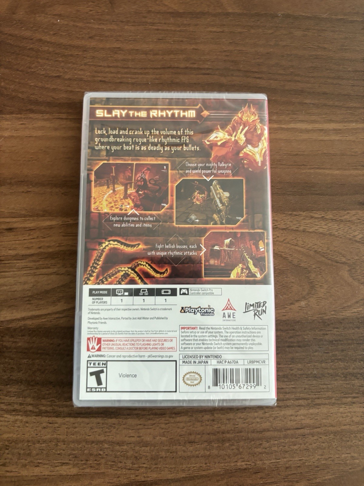 Limited Run BPM: Bullets Per Minute Rogue-like FPS Nintendo Switch