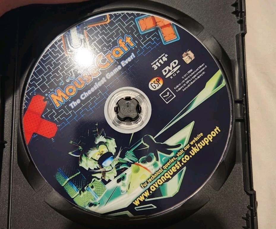 MOUSECRAFT (The Cheesiest Game Ever!) – PC CD/DVD ROM – PEGI 3+ – GSP
