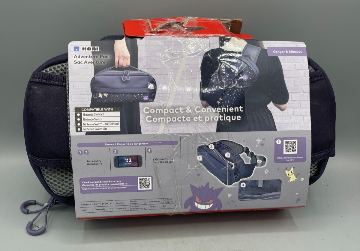 Hori Adventure Pack (Gengar & Mimikyu) for Nintendo Switch 2 (Read)