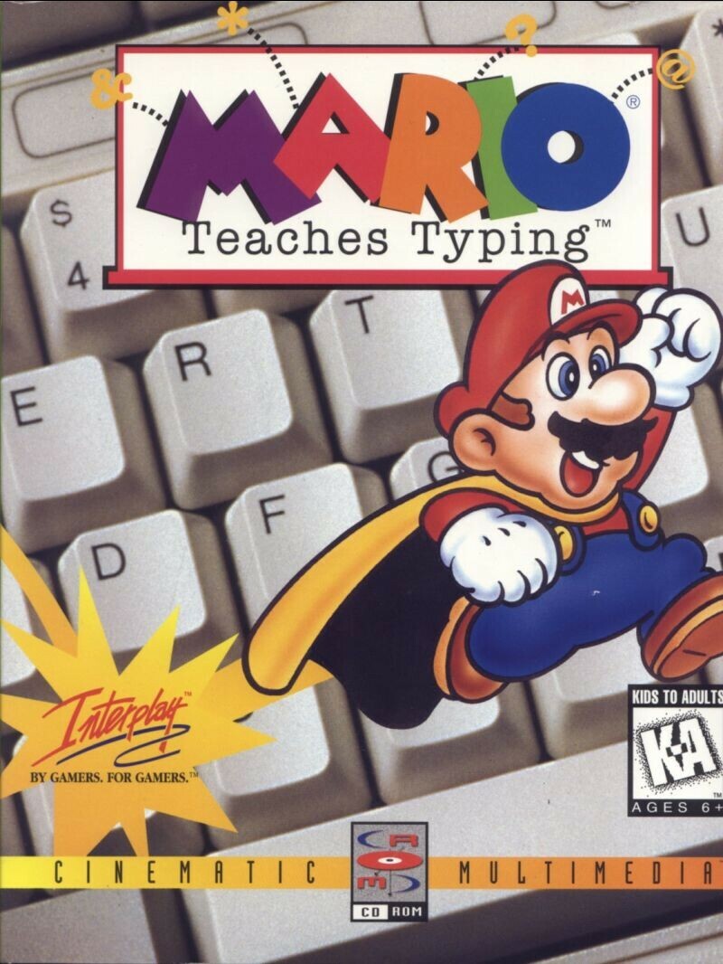 MARIO TEACHES TYPING PC GAME +1Clk Windows 11 10 8 7 Vista XP Install