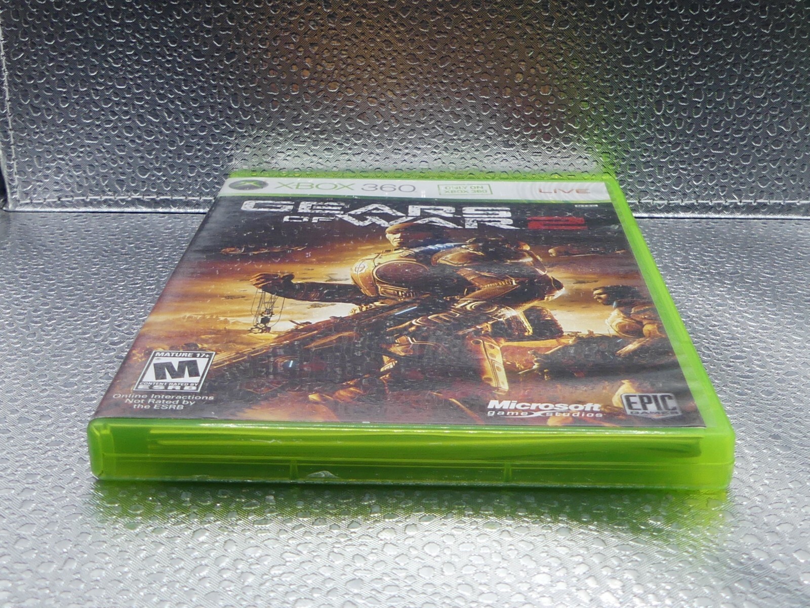 Xbox 360 Gears Of War 2 Tested Working Manual 2011 Microsoft M Mature Video Game