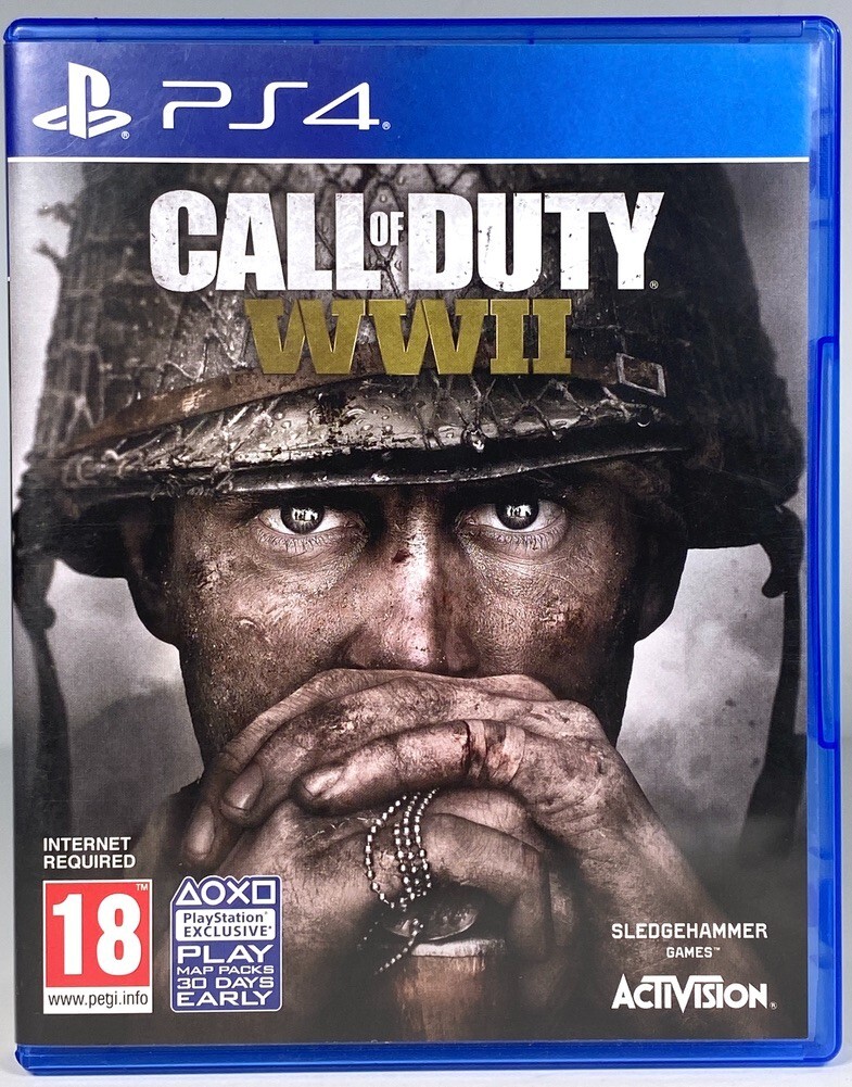 PS4 Call of Duty: WWII (Sony PlayStation 4, 2017) Internet Required