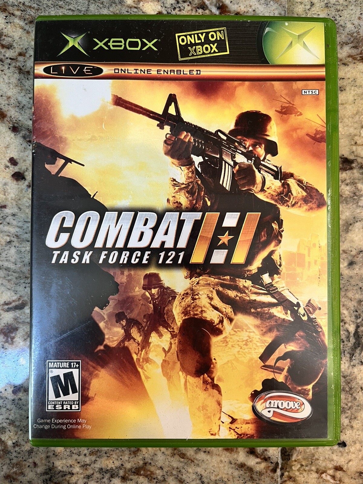 Combat Task Force 121 (Microsoft Xbox, 2005) Complete in Box (CIB) with Manual