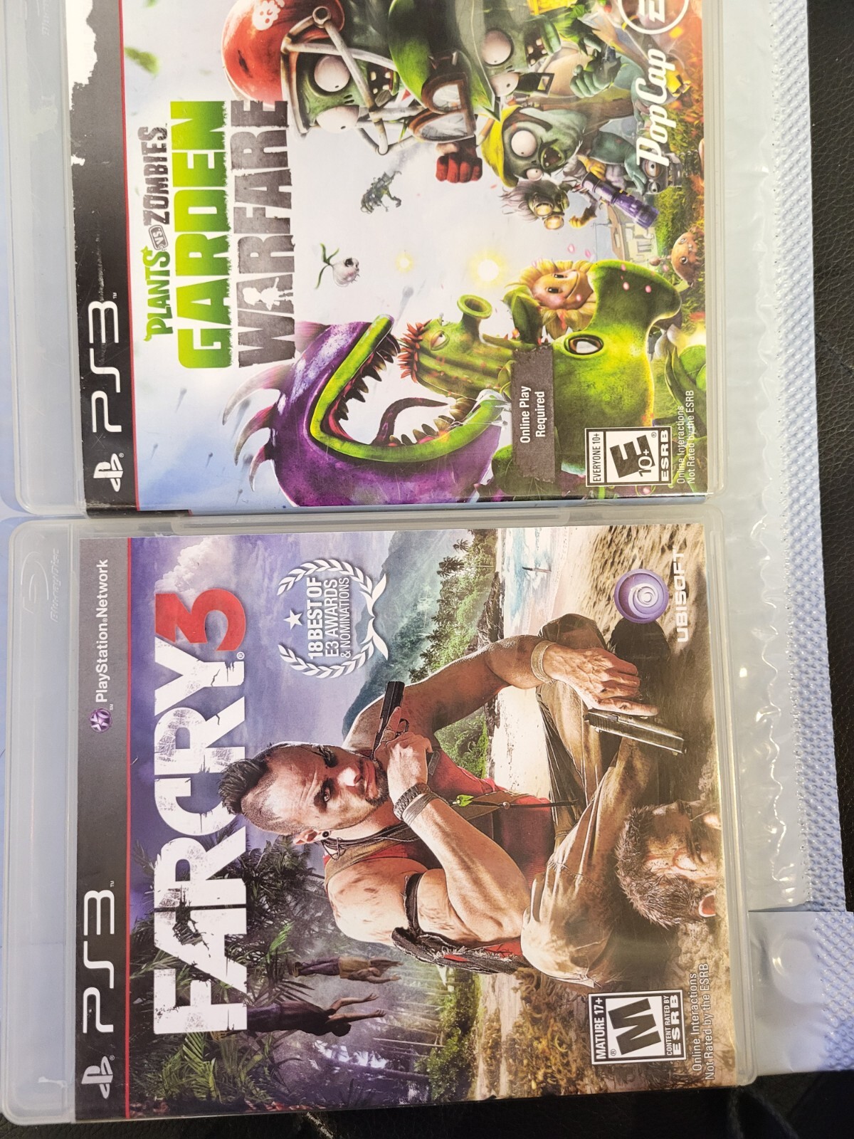 LOT OF 2: Far Cry 3 + GARDEN WARFARE [INTERNET REQUIRED] (PlayStation 3)