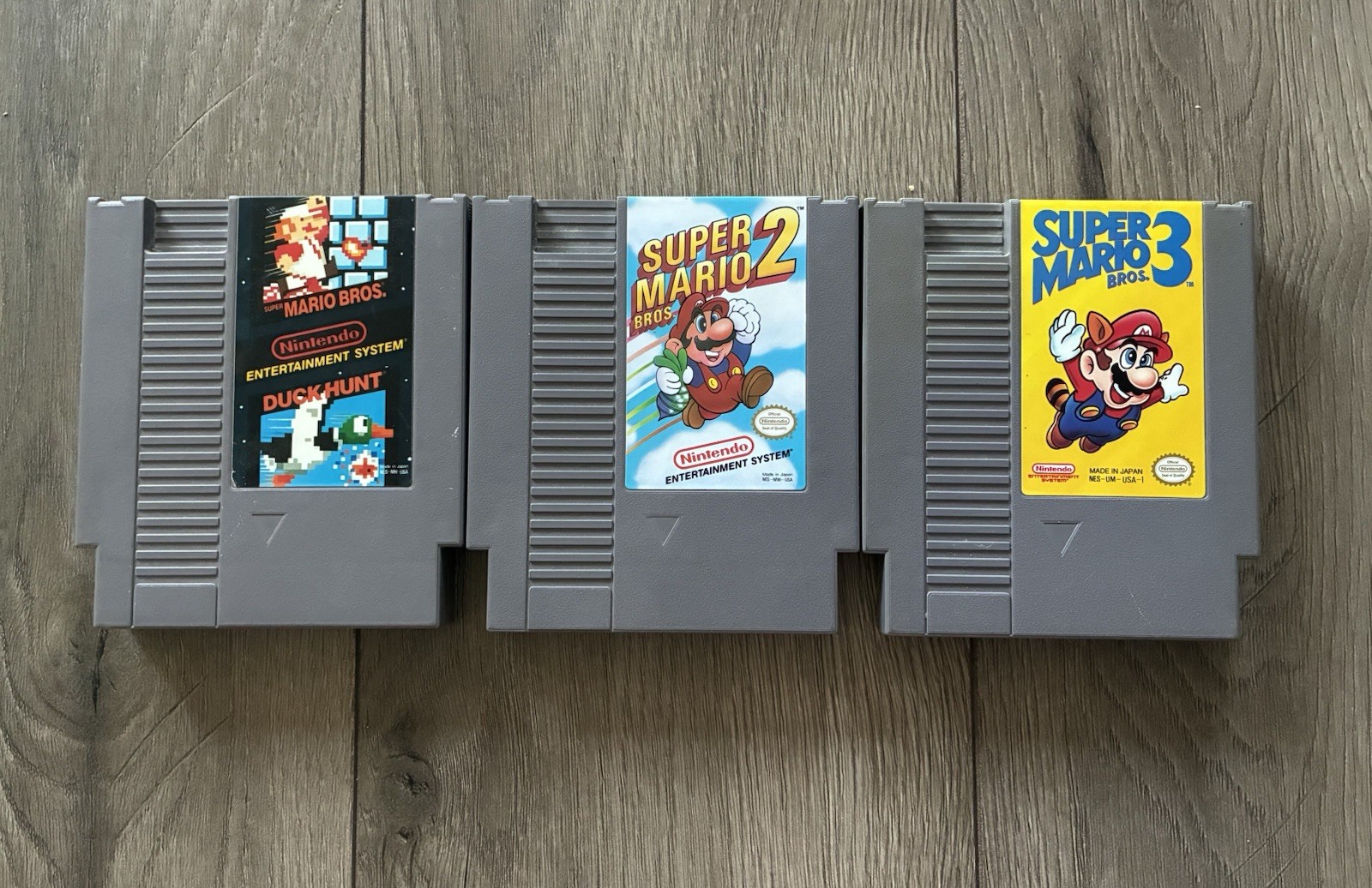 Super Mario Bros 1 2 3 (Nintendo Entertainment System, 1985-90) – Authentic