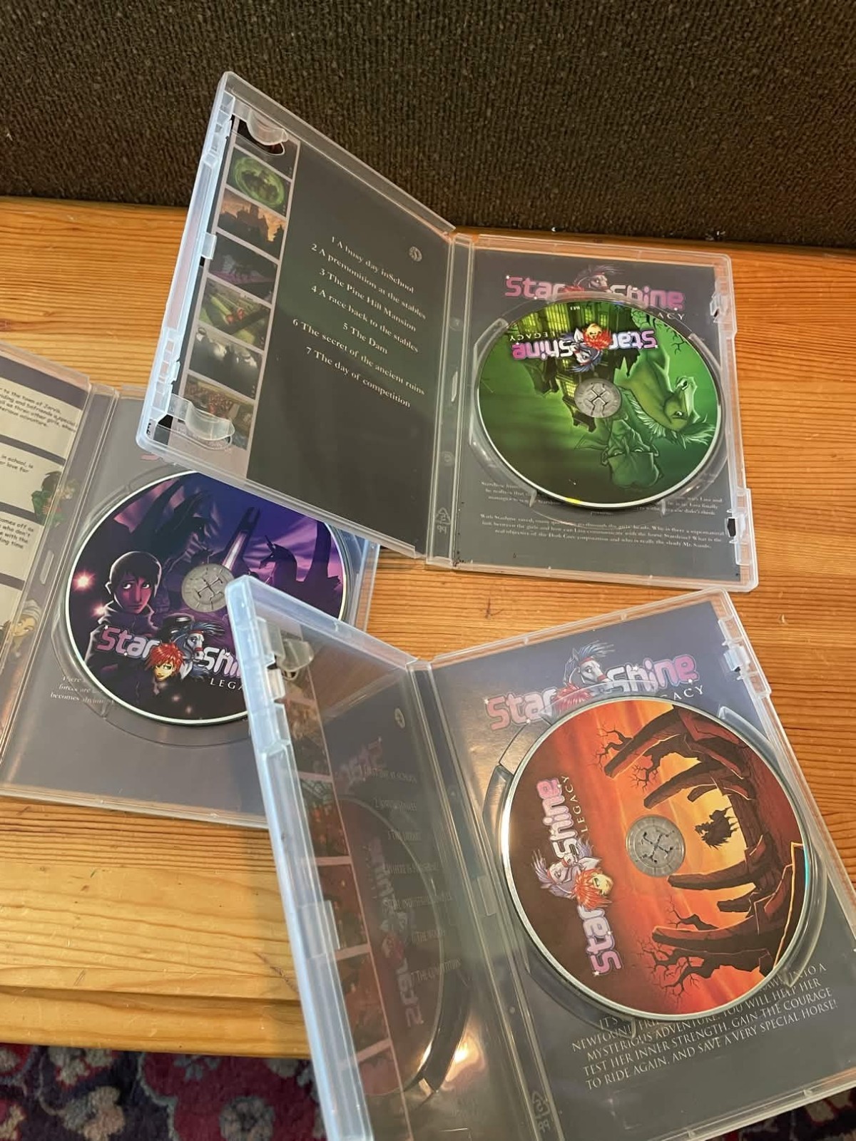 2005 Starshine Legacy 3 Episodes PC CD-ROM Games Working Tested!