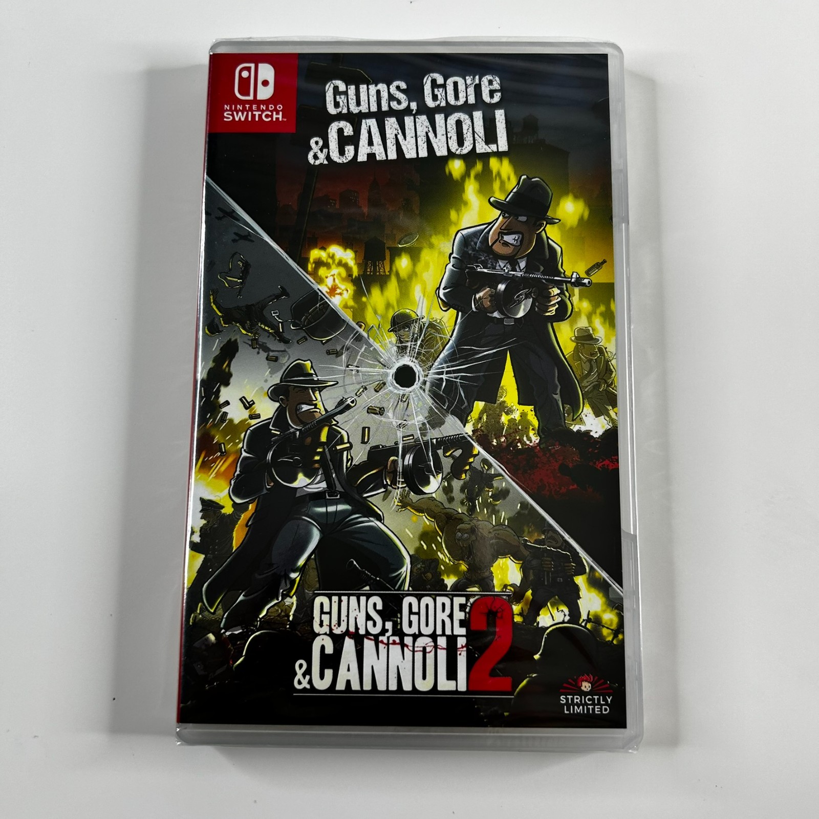 Guns, Gore & Cannoli 1 & 2 (Nintendo Switch 2020) Strictly Limited New Sealed