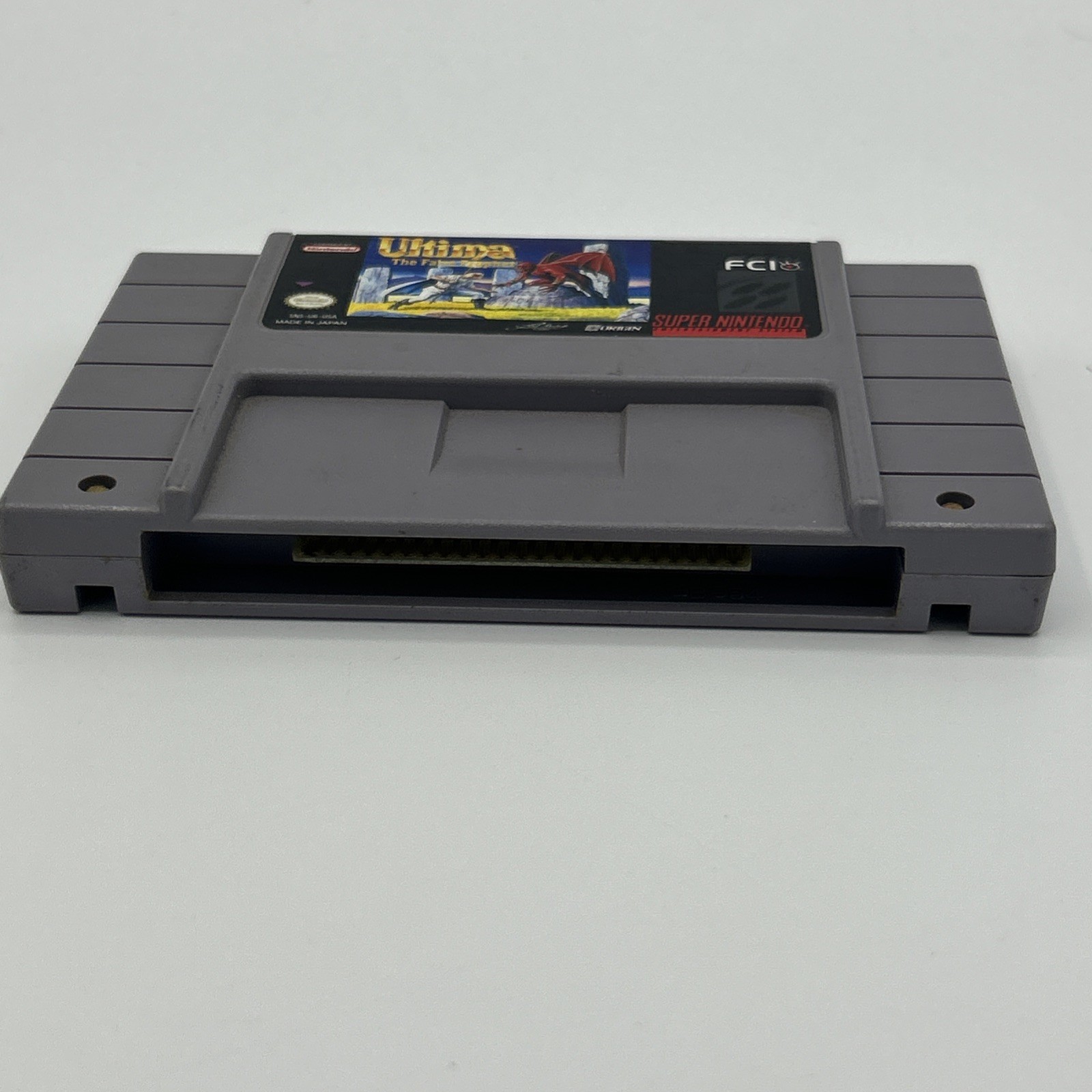 Ultima: The False Prophet, Nintendo SNES Edition Tested Authentic