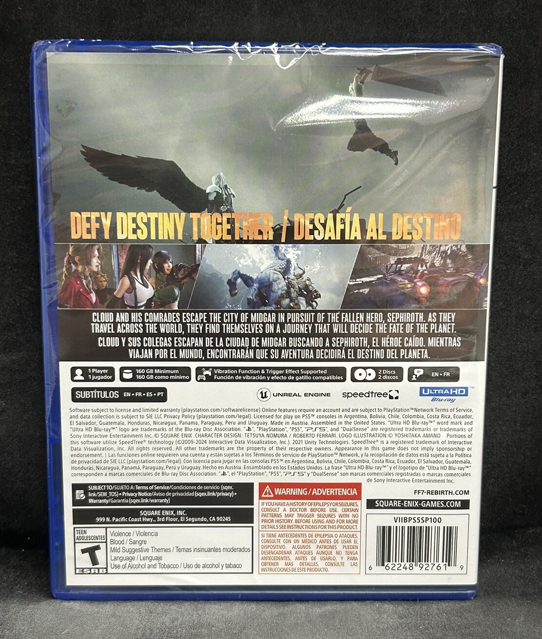 Final Fantasy VII Rebirth (PS5 / Playstation 5) LATAM Version/ BRAND NEW