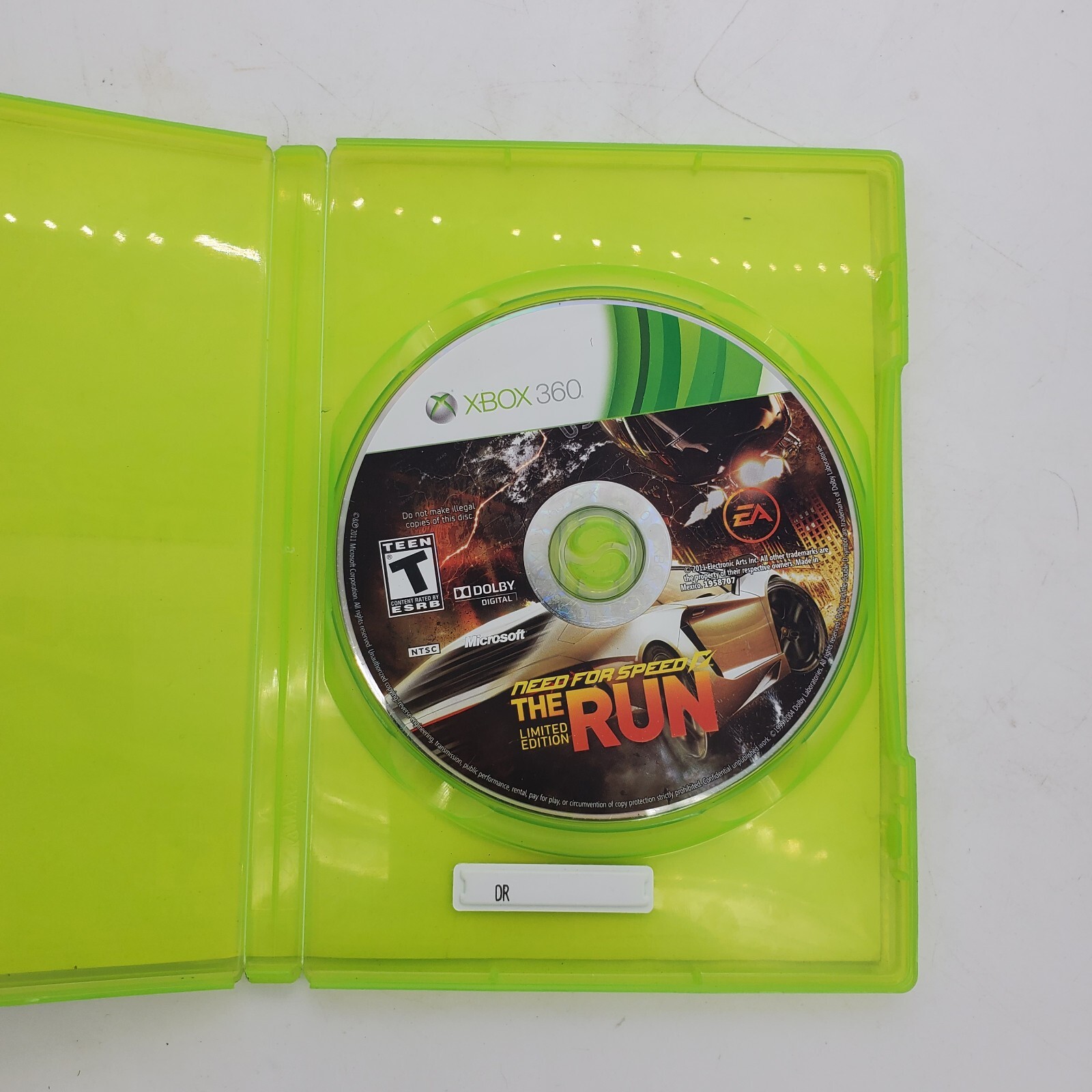 Need for Speed: The Run (Microsoft Xbox 360, 2011) Free Fast Shipping