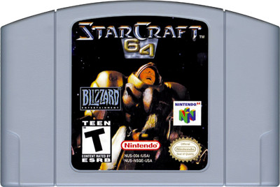 Game Only Starcraft 64 Nintendo 64