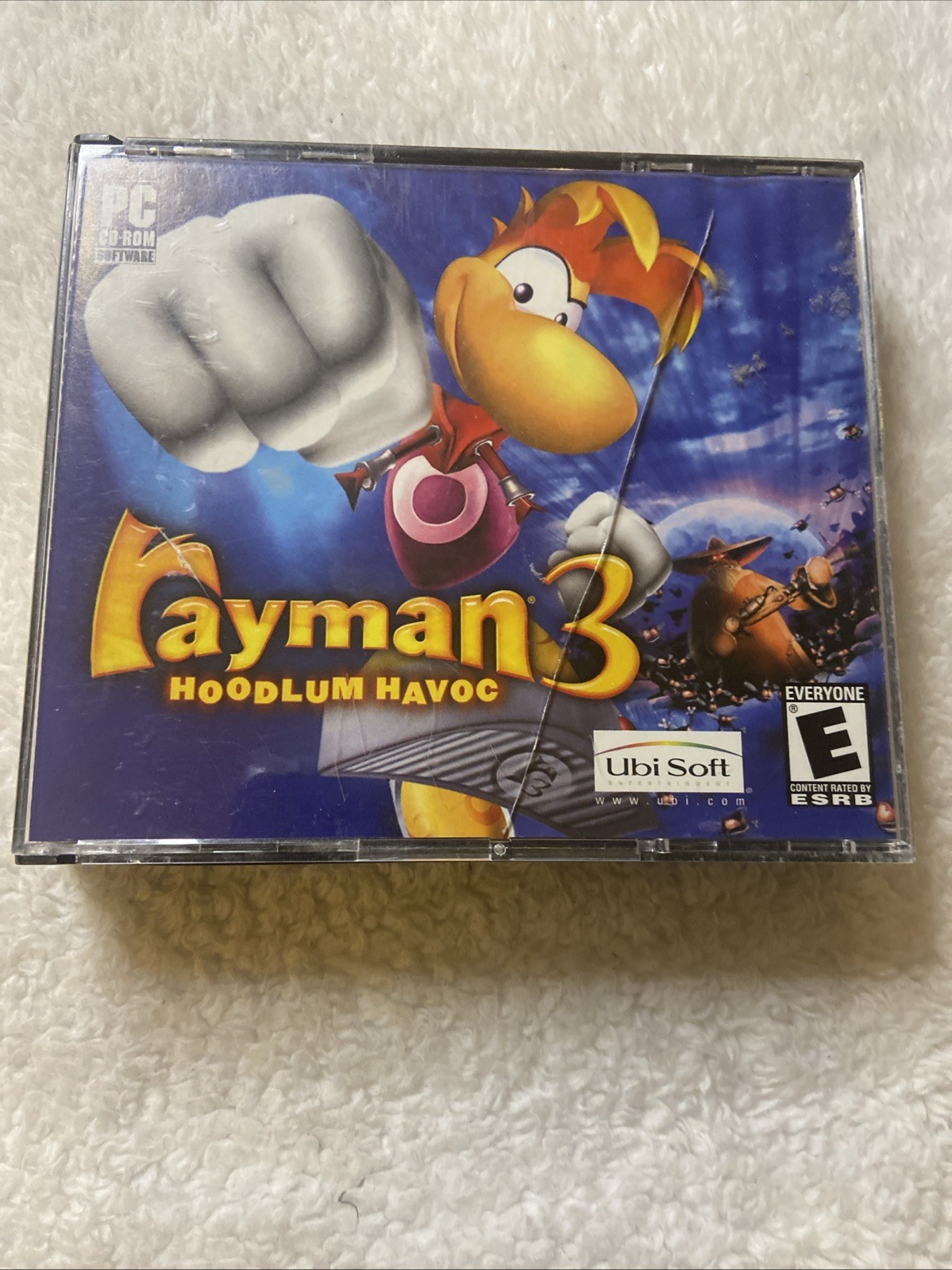 RAYMAN 3 Hoodlum Havoc PC CD ROM Video Game UbiSoft 2003 COMPLETE