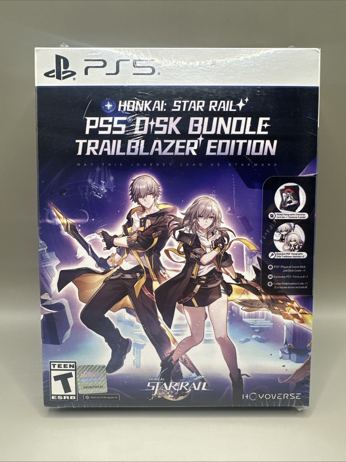 HONKAI STAR RAIL DISK BUNDLE TRAILBLAZER EDITION NEW SEALED Playstation 5 PS5