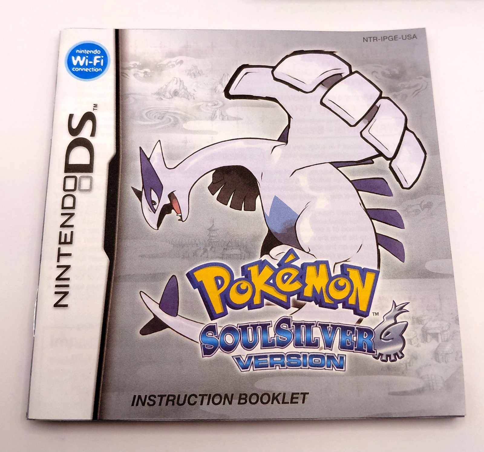 Pokémon SoulSilver BIG BOX CIB Complete TESTED AUTHENTIC DS