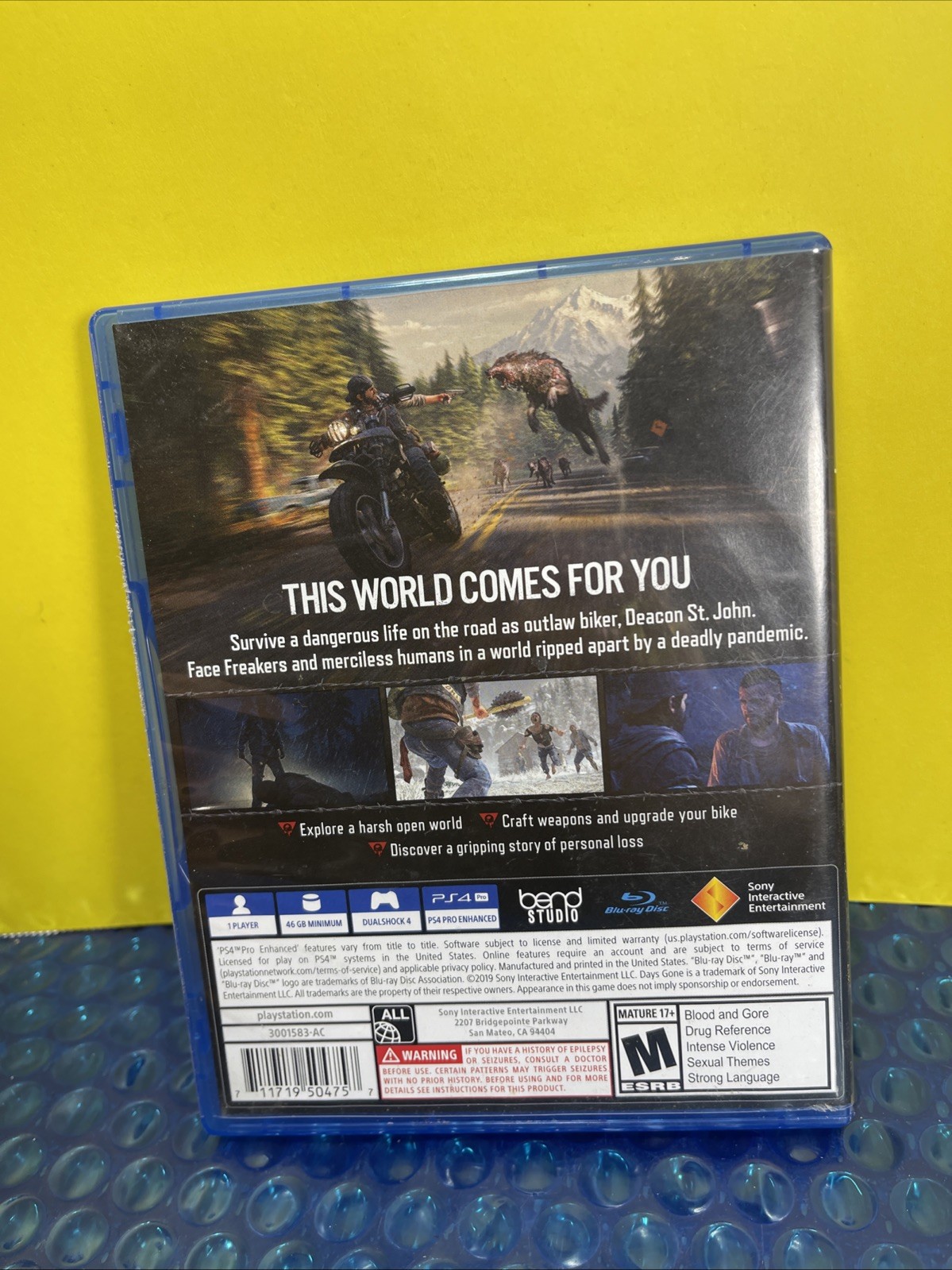 PS4 Days Gone – Sony PlayStation 4