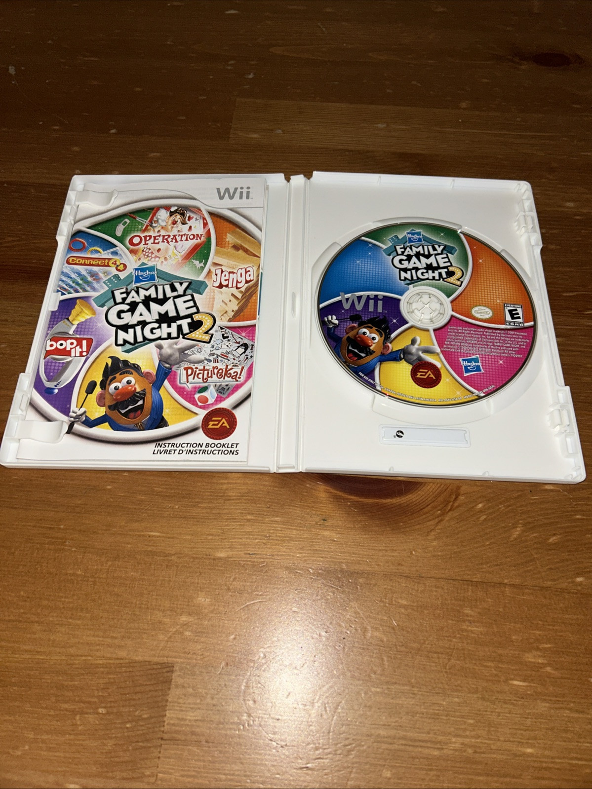 Hasbro FAMILY GAME NIGHT 2 (Nintendo Wii, 2009) – Tested, Complete Works Great