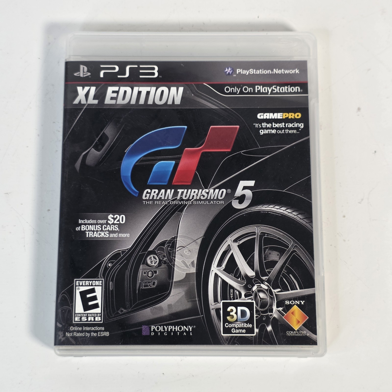 Gran Turismo 5 (Sony PlayStation 3, PS3) XL Edition Complete