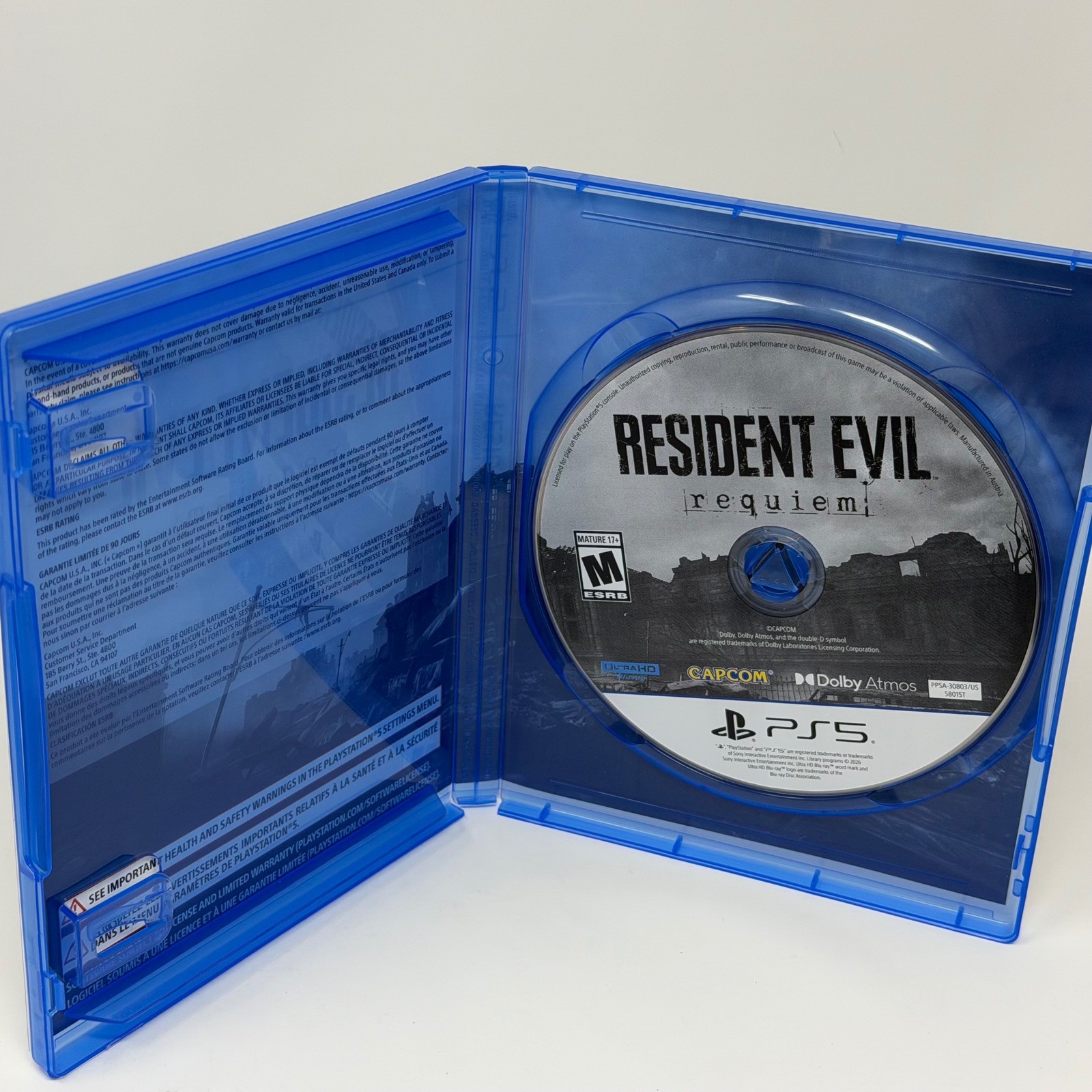 Split Fiction + Resident Evil Requiem PS5 Game Bundle PlayStation 5 Lot