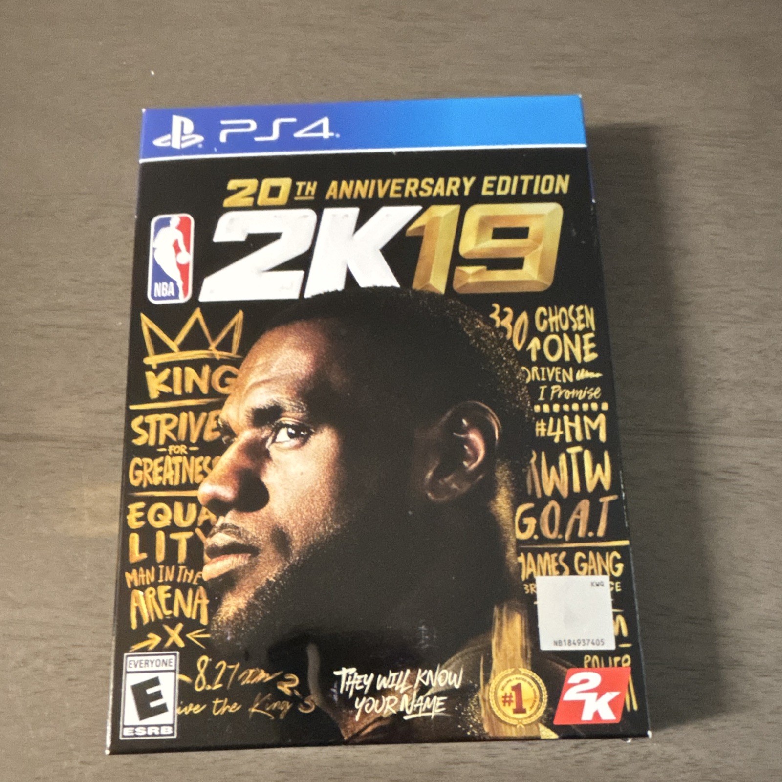 NEW 2K NBA 2K19 20th Anniversary Edition PS4 NTSC-U/C Sports Basketball SEALED