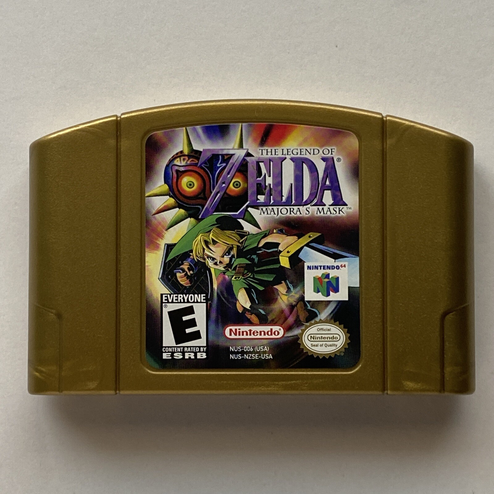 Legend of Zelda: Majora’s Mask Nintendo 64 N64 Non Holo Variant Authentic Tested