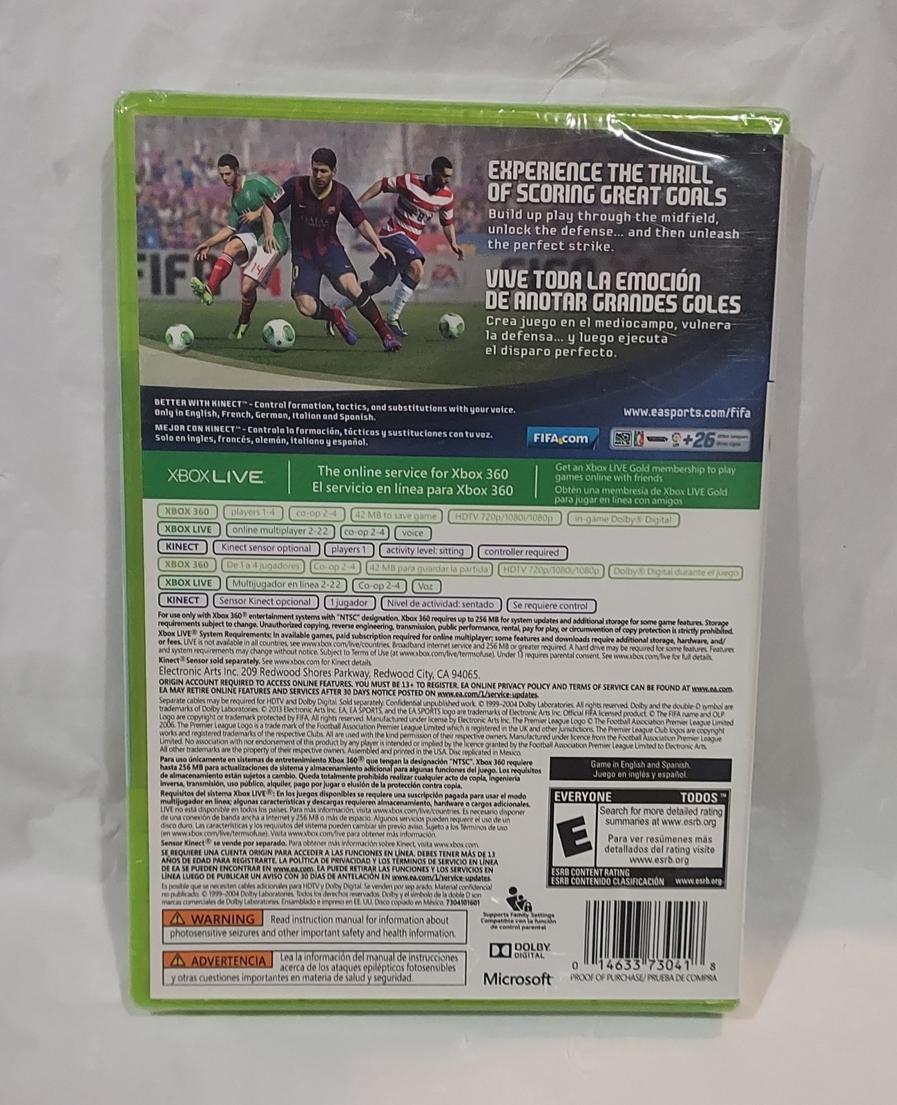 FIFA 14 Microsoft Xbox 360 Sealed