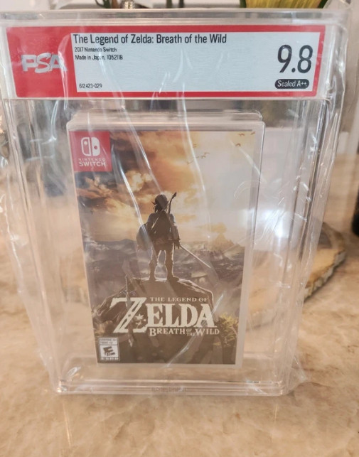 The Legend of Zelda: Breath of the Wild, Nintendo Switch (PSA 9.8 Sealed)
