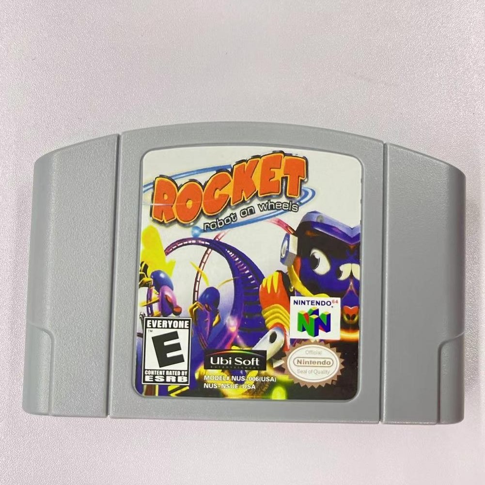 Rocket: Robot on Wheels – Nintendo 64 (N64) Retro gaming Fully functional