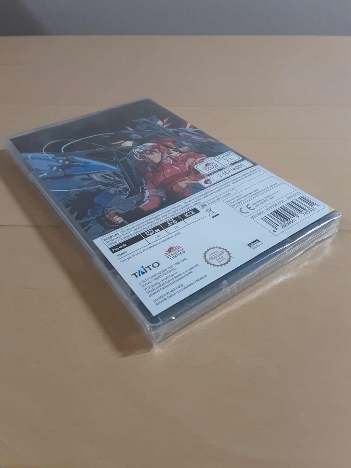 Ray’z Arcade Chronology LE Strictly Limited SRG Nintendo Switch -Ships in a Box!