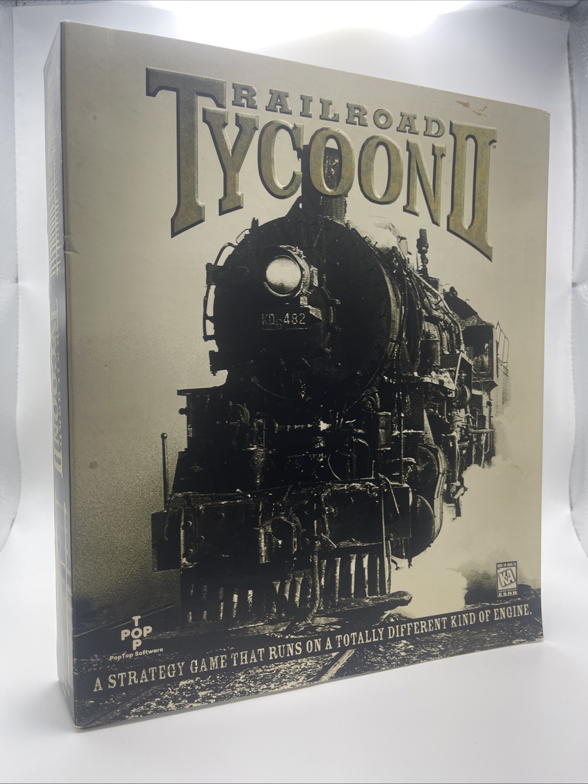 Railroad Tycoon II – PC Big Box Strategy Game / Sim – New See Desc