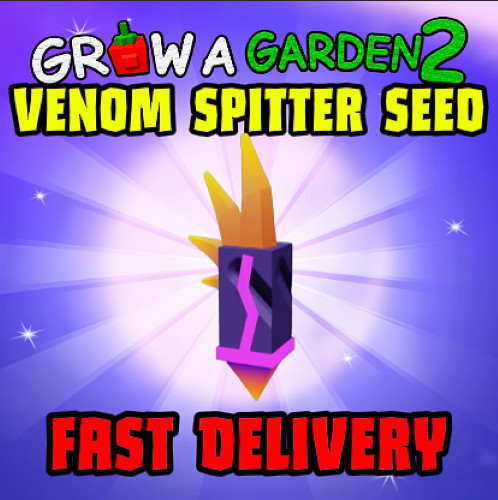 🪴Grow a Garden 2 | Venom Spitter Seed | GAG2 Fast Delivery