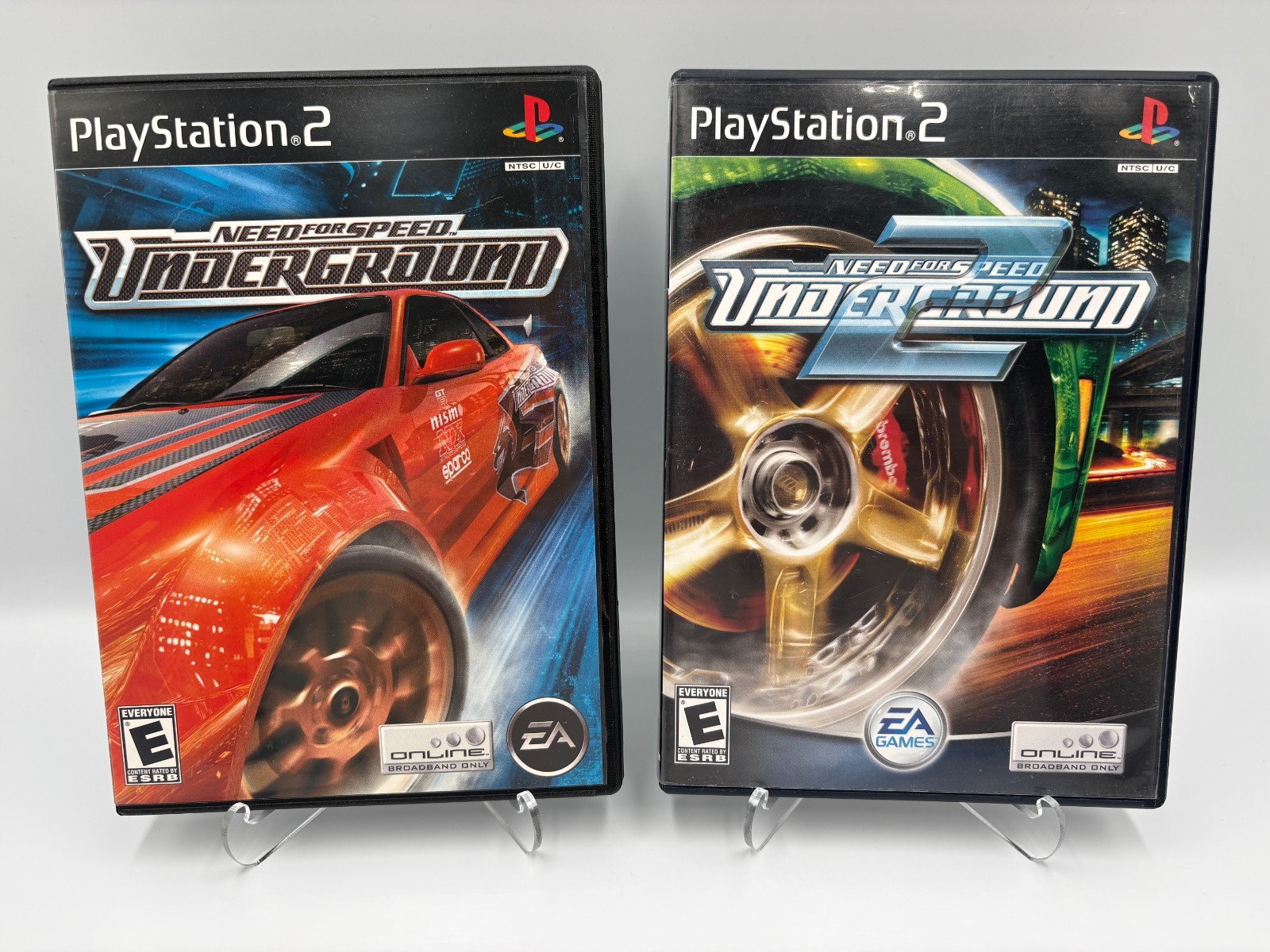 Need for Speed Underground 2 + 1 Bundle – PlayStation 2 PS2 Tested Free Shipping