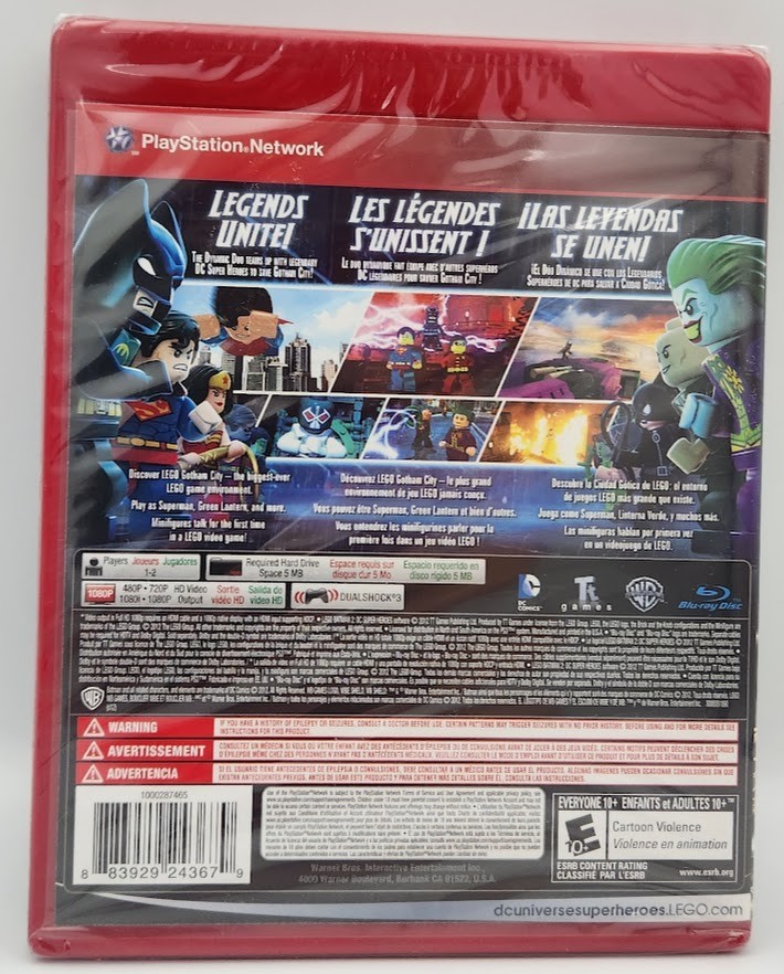LEGO Batman 2: DC Super Heroes PS3 Brand New Game ( 2012 Action Adventure )