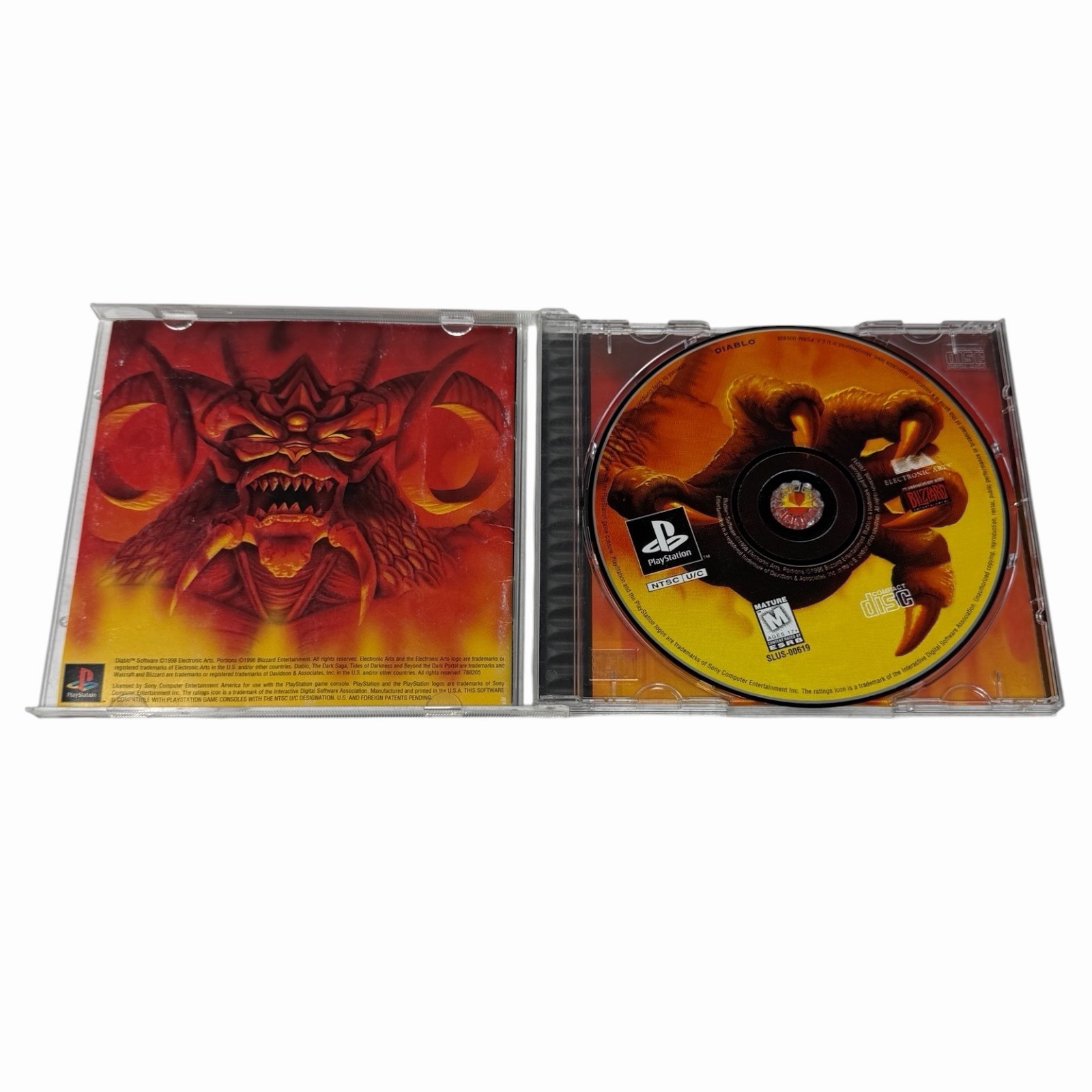 Diablo (PS1 Sony PlayStation 1) CIB Complete W/ Reg Card – Excellent Condition
