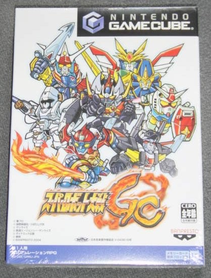 NGC Super Robot Wars GC Video Game New Sealed