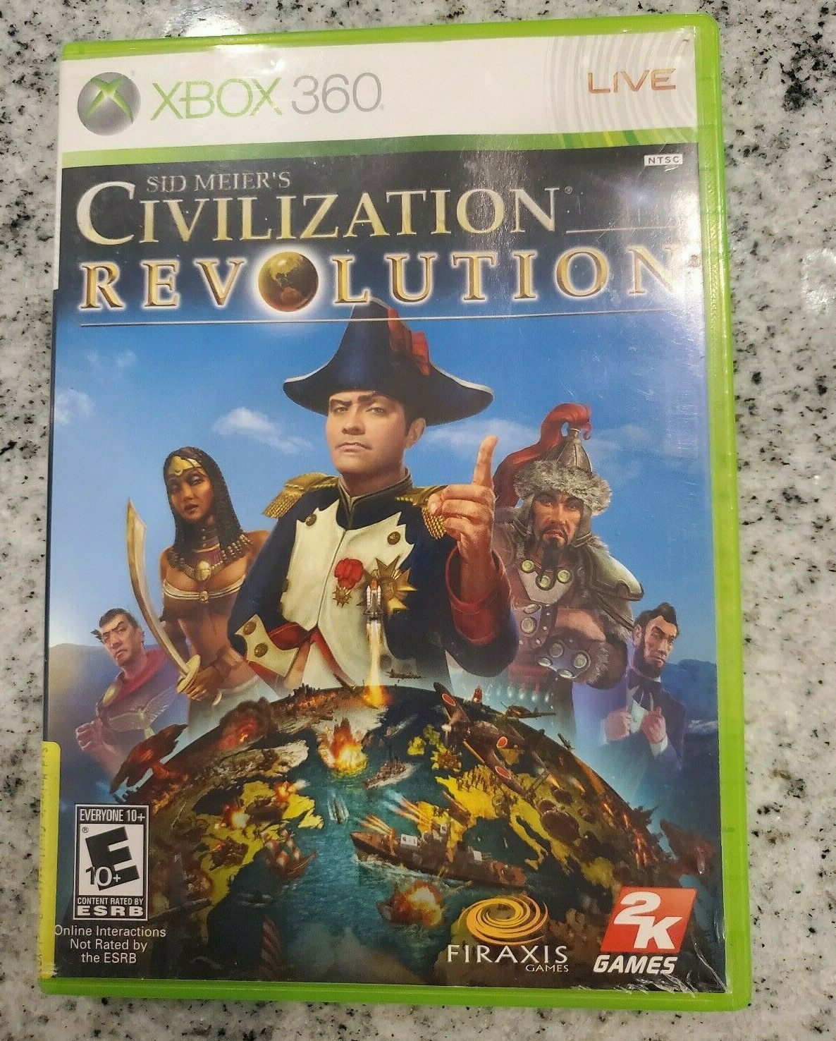 Sid Meier’s Civilization Revolution (Microsoft Xbox 360 2008) Free Fast Shipping
