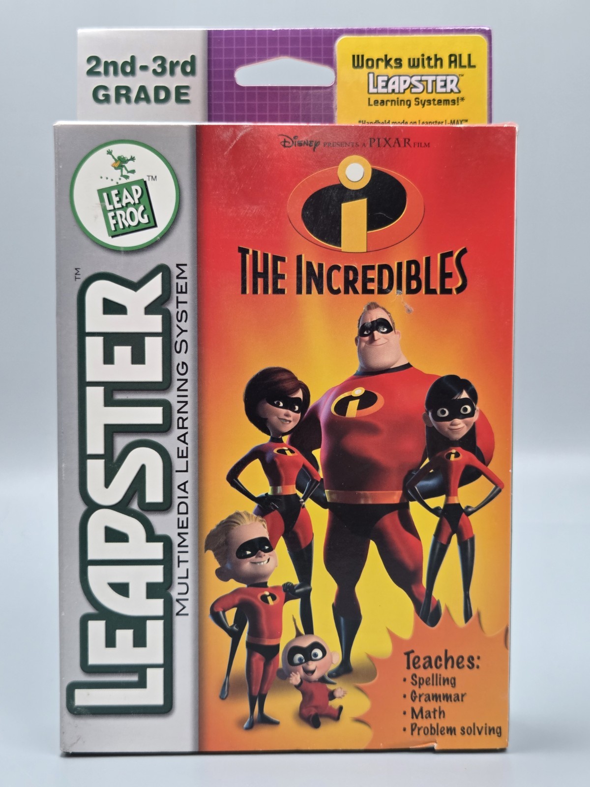 INCREDIBLES, THE – Leap Frog Leapster PIXAR Disney Interactive 2004 *NEW SEALED*