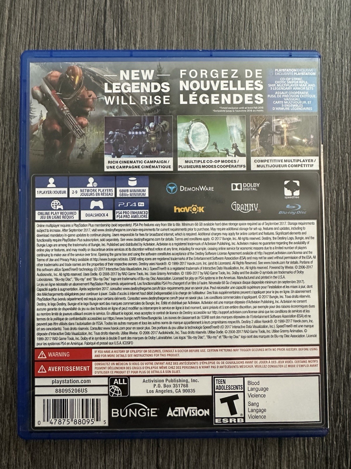 Destiny 2 – Standard Edition – Sony PlayStation 4