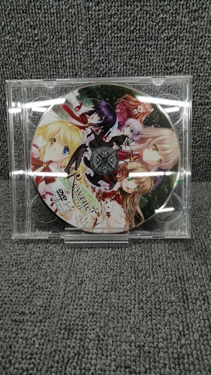 Rewrite+ PC Game Soft with Bonus CD & Unopened Card, Used Condition